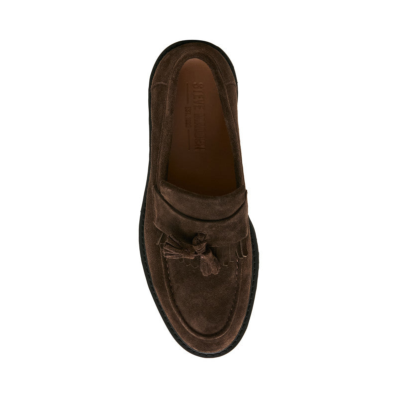 Drael Brown Suede Men's Loafers - view 6