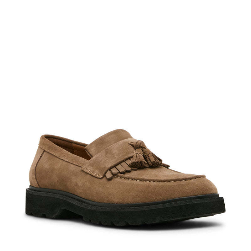 Drael Taupe Suede Men's Loafers