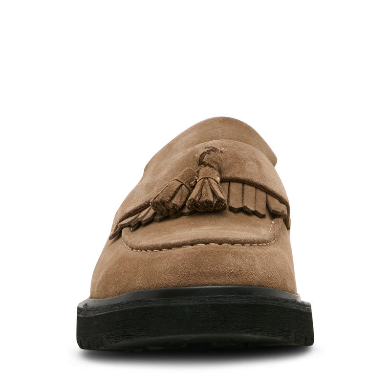 Drael Taupe Suede Men's Loafers - view 2