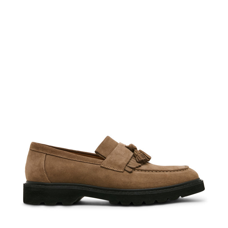 Drael Taupe Suede Men's Loafers - view 3
