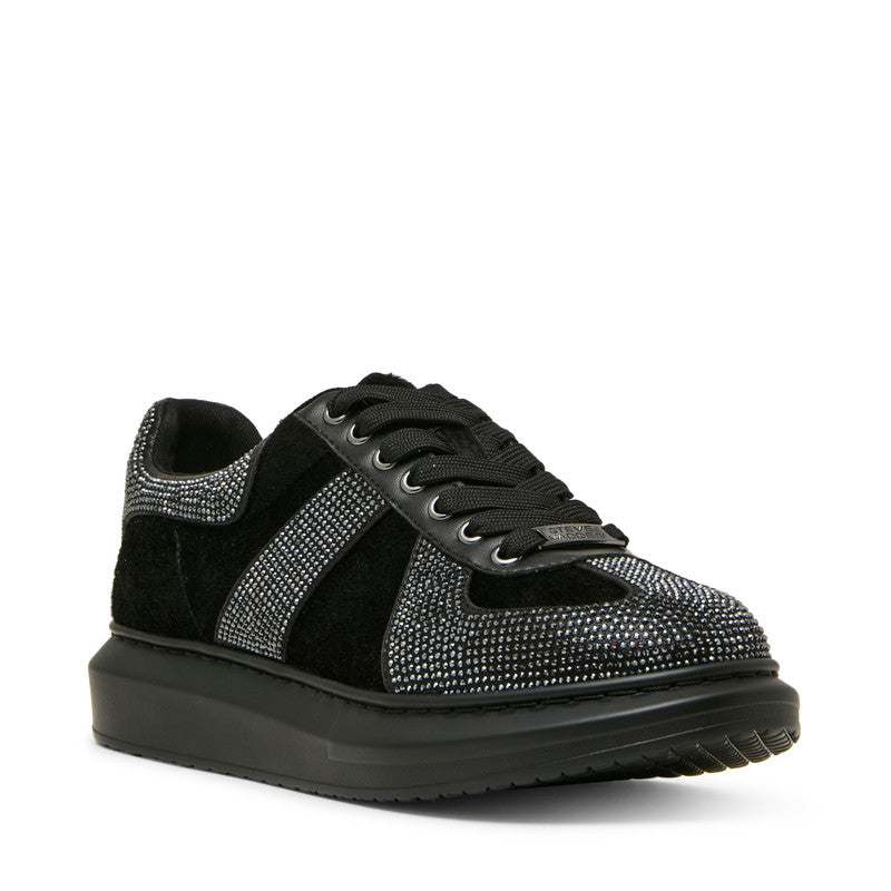Icelander Black Multi Men's Low-Top Lace-Up Sneakers