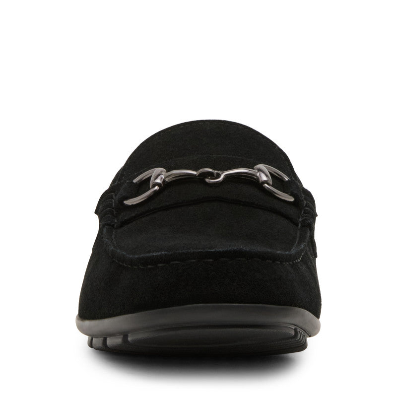 Jhaiden Men's Black Loafers – Steve Madden, view 2