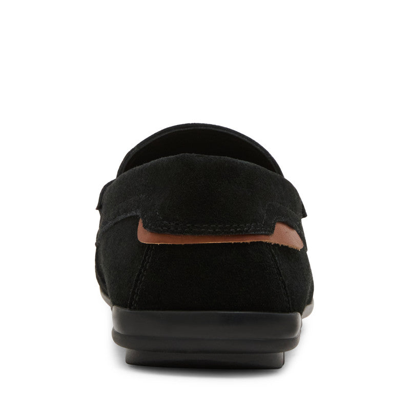 Jhaiden Men's Black Loafers – Steve Madden, view 4