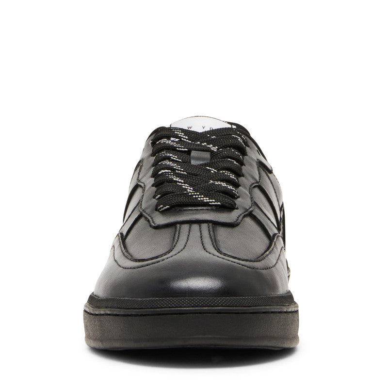 Lorcan Black Leather Lace-up Shoes – Steve Madden, view 2