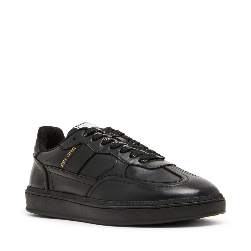 Lorcan Black Leather Lace-up Shoes – Steve Madden