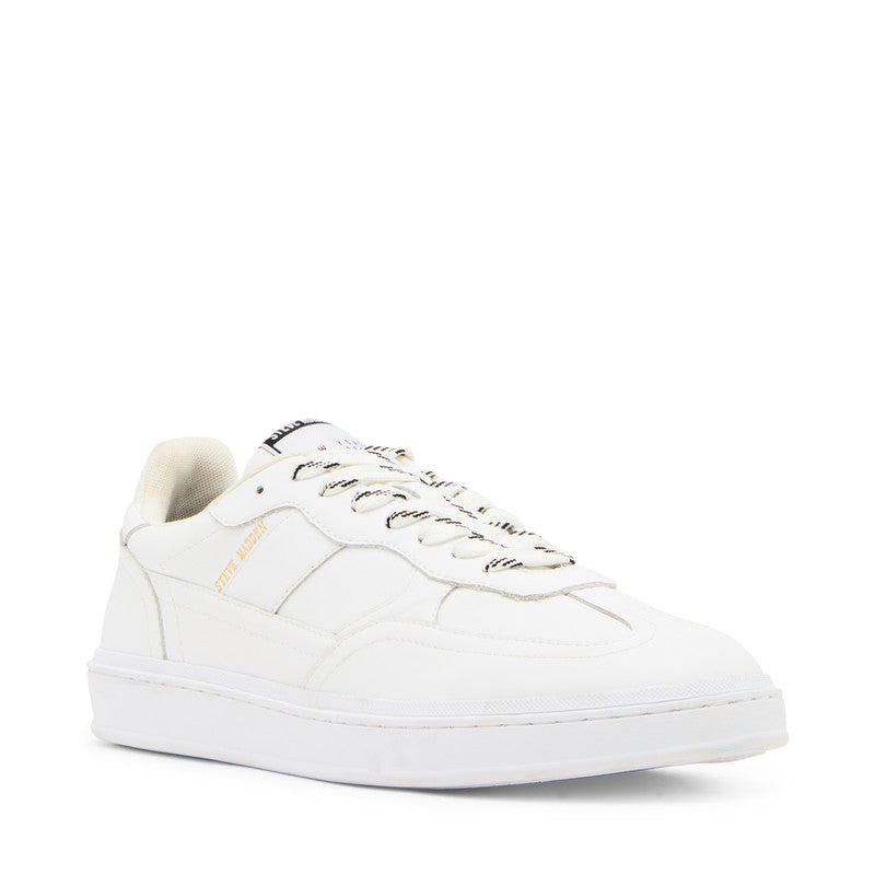 Lorcan White Leather Lace-up Shoes – Steve Madden
