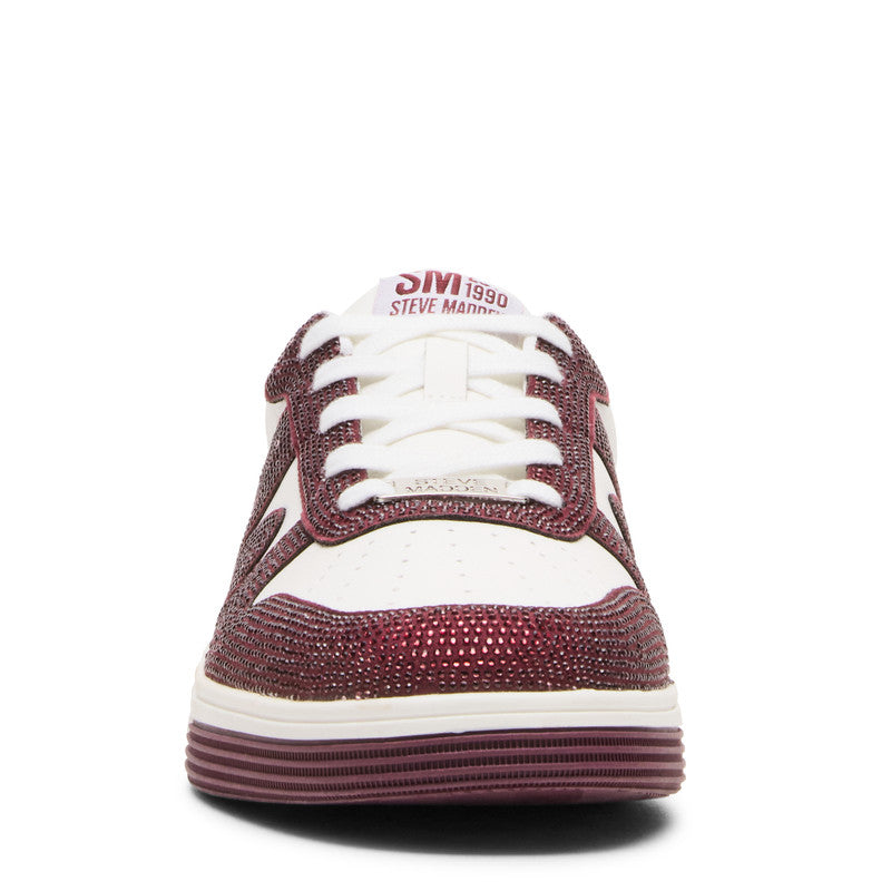 Madmunny Men's Burgandy Sneakers