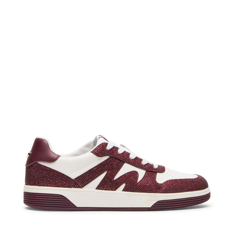 Madmunny Men's Burgandy Sneakers