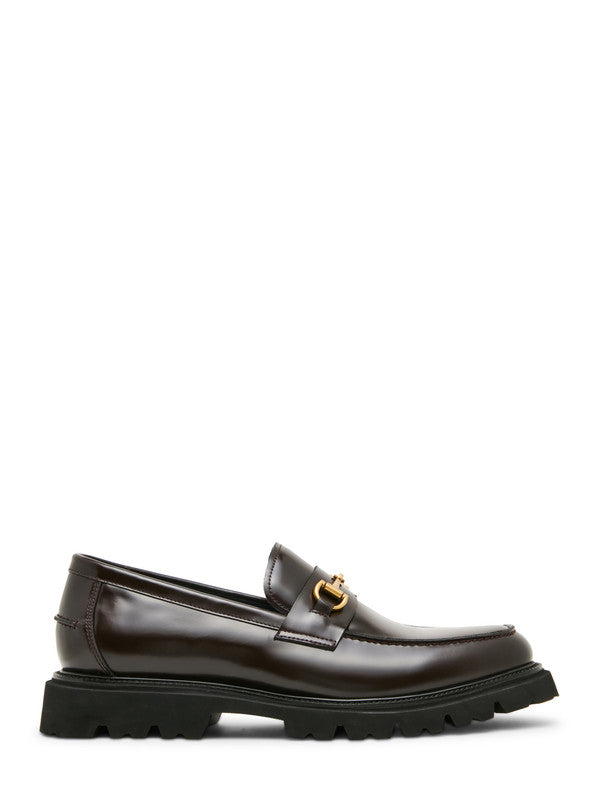 Naxos Men's Brown Leather Loafers - view 3