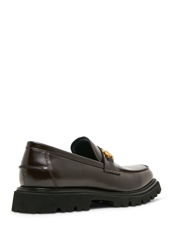 Naxos Men's Brown Leather Loafers - view 4