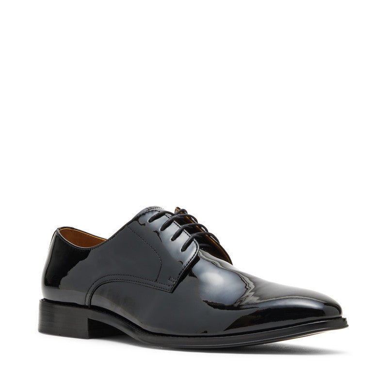 Parscal Men's Black Patent Formal Shoes - view 3