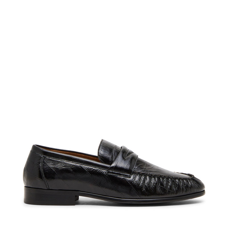 Passage C black leather loafers - view 3