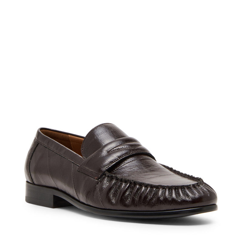 Passage C brown leather loafers