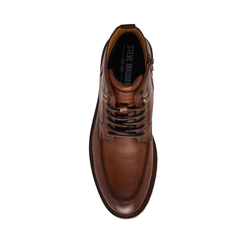 Patroane Tan Leather Men's Chelsea Boots - view 5