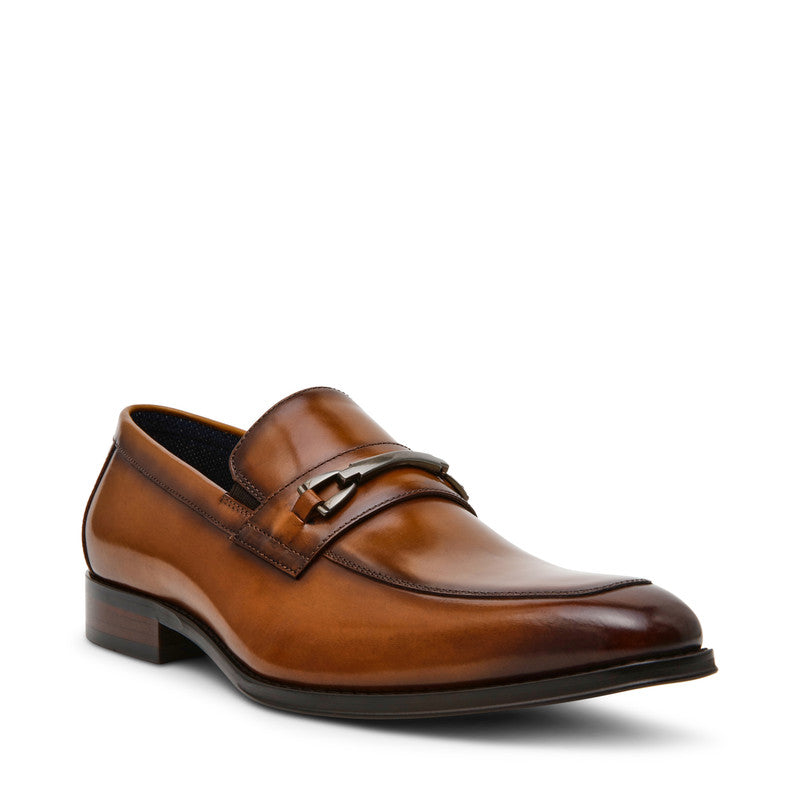 Pontor Men's Tan Leather Loafers