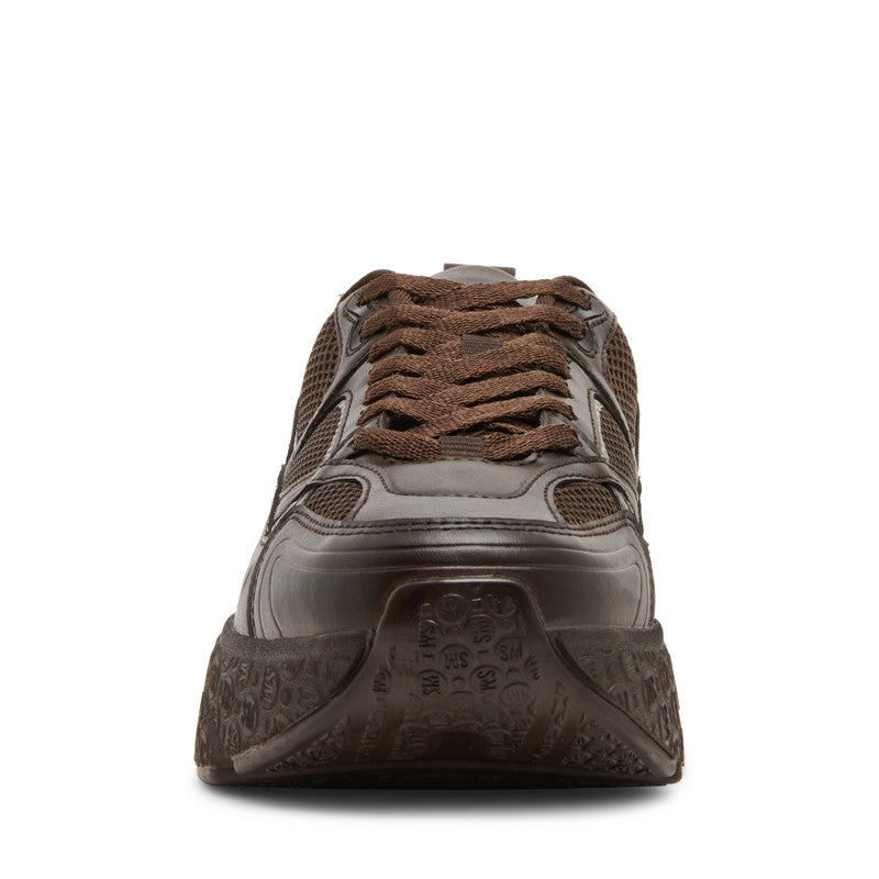 Previx N Brown Men's Low-Top Lace-Up Sneakers - view 2