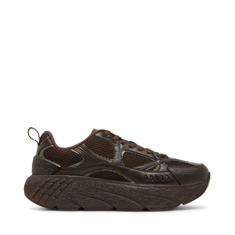 Previx N Brown Men's Low-Top Lace-Up Sneakers - view 3