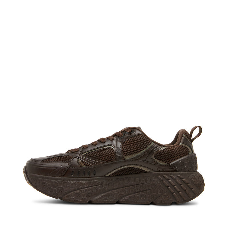 Previx N Brown Men's Low-Top Lace-Up Sneakers - view 6
