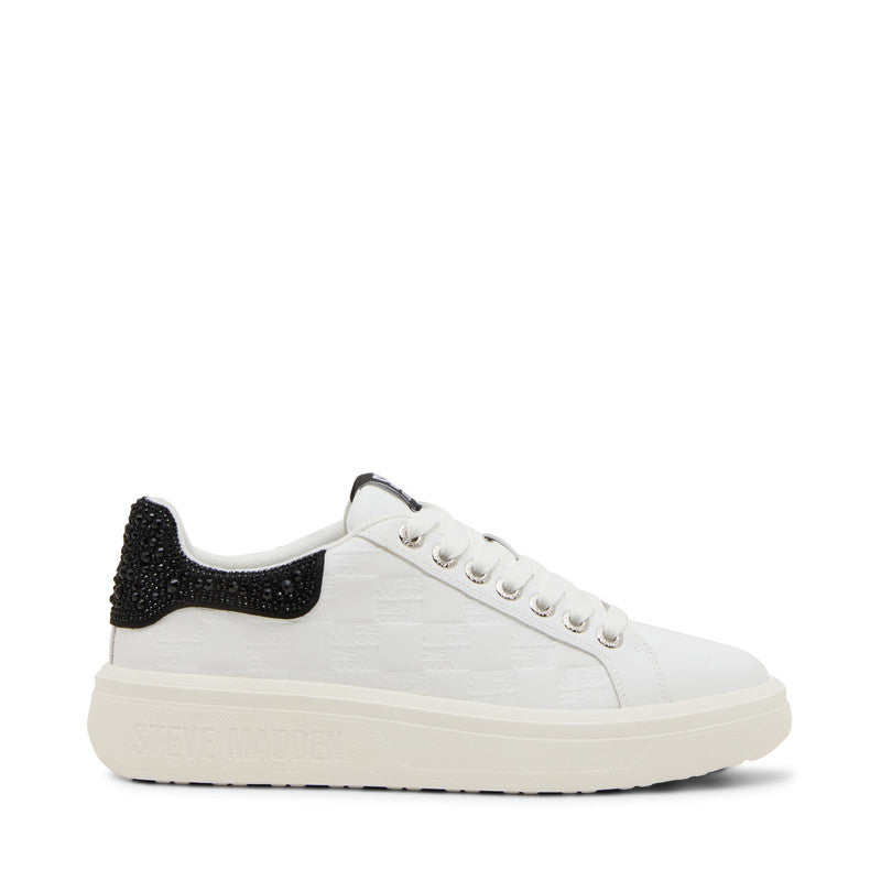 Rextyn White and Black Lace-up Shoes – Steve Madden, view 3