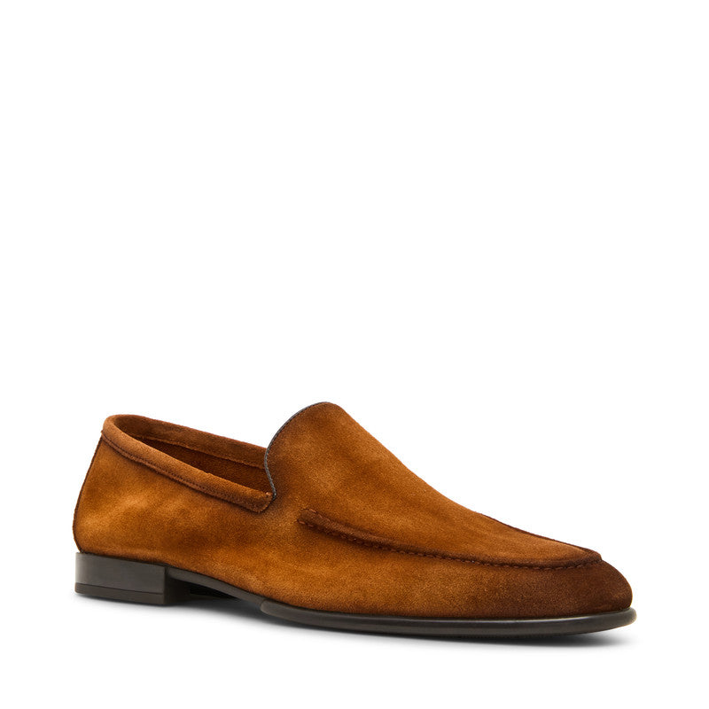 Salem Men's Cognac Suede Loafers