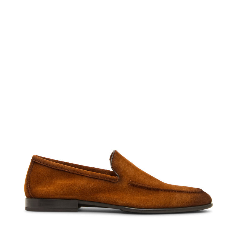 Salem Men's Cognac Suede Loafers - view 3