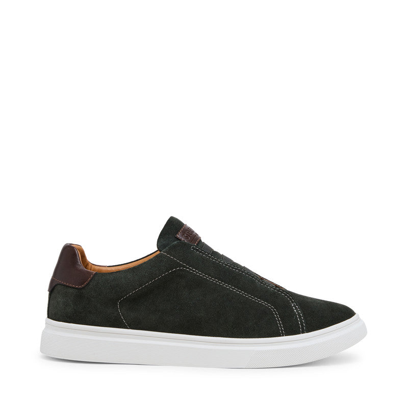 Sandrai Forest Green Suede Lace-up Shoes – Steve Madden - view 3