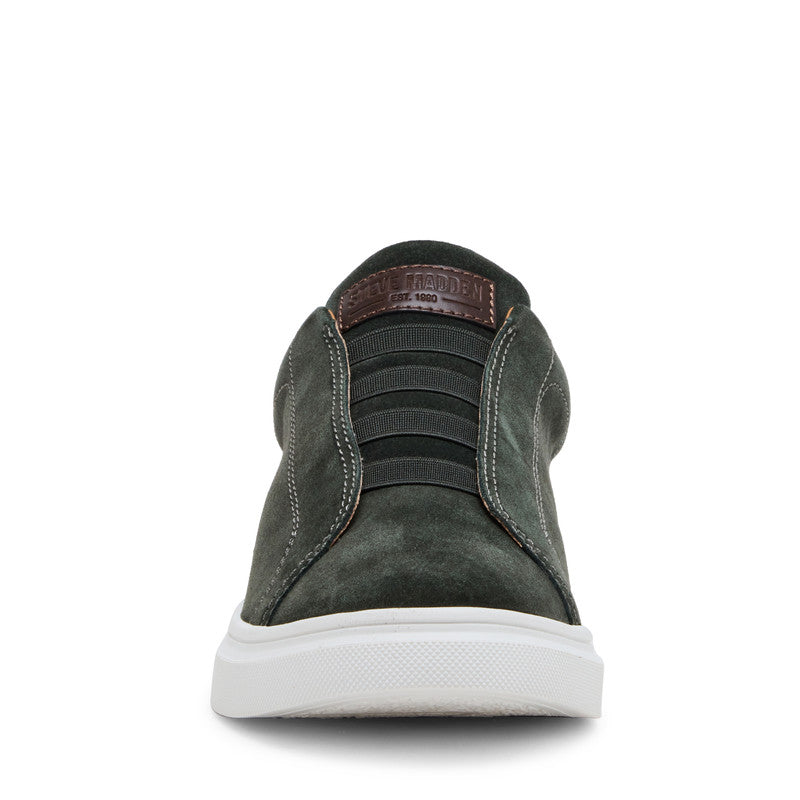 Sandrai Forest Green Suede Lace-up Shoes – Steve Madden, view 3