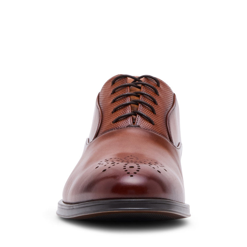 Saxxon Tan Men's Oxfords Shoes - view 4
