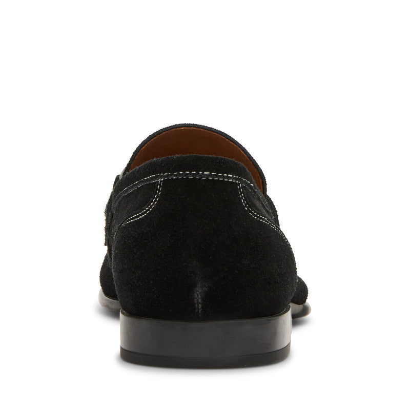 Stockton Men's Black Suede Loafers - view 4