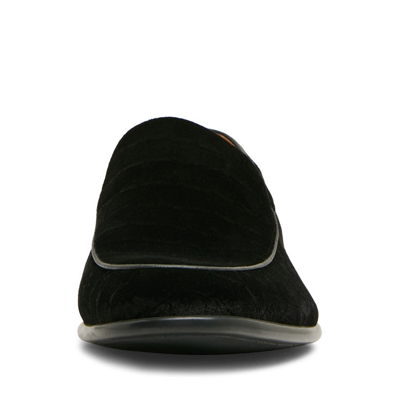 Sutton-Cv Men's Black Velvet Loafers - view 2