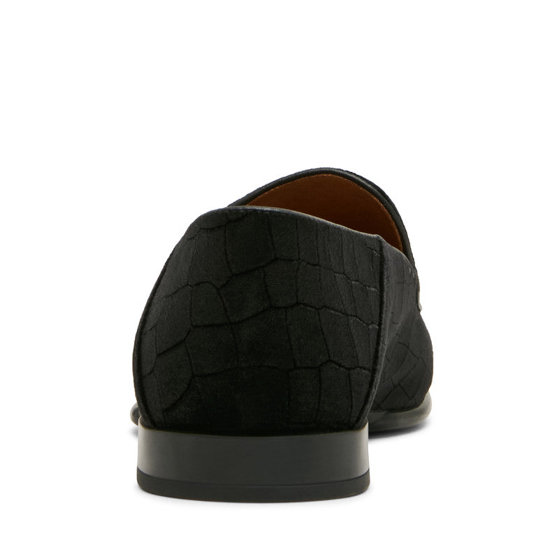 Sutton-Cv Men's Black Velvet Loafers - view 3
