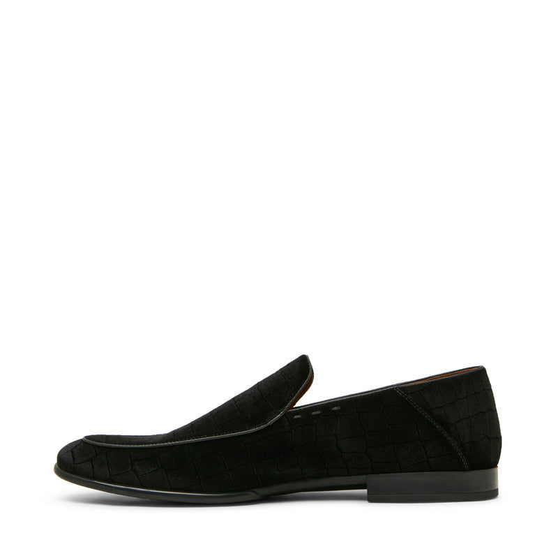 Sutton-Cv Men's Black Velvet Loafers - view 4