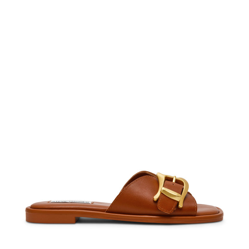 Abigayle Women's Cognac Flat Sandals - view 3