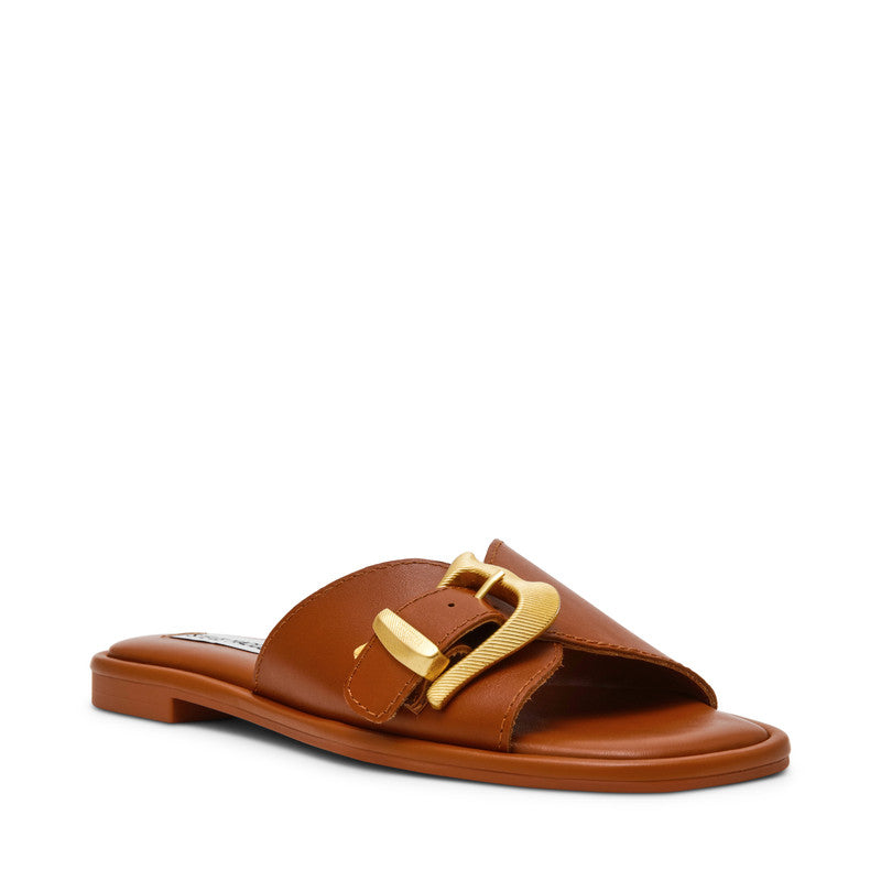 Abigayle Women's Cognac Flat Sandals