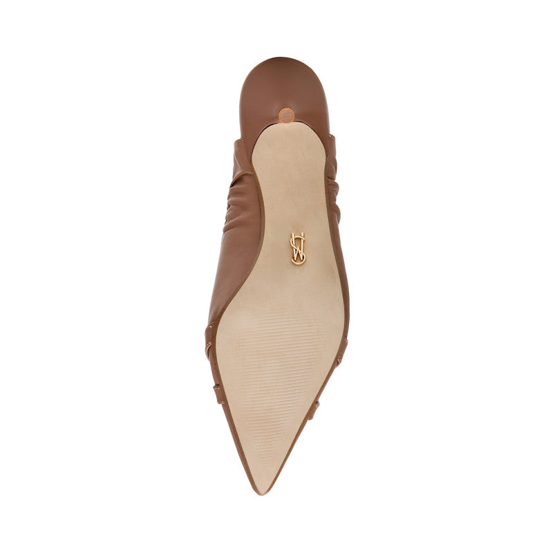 Arleen Women's Mocha Heeled Sandals MOCHA  LEA - view 6