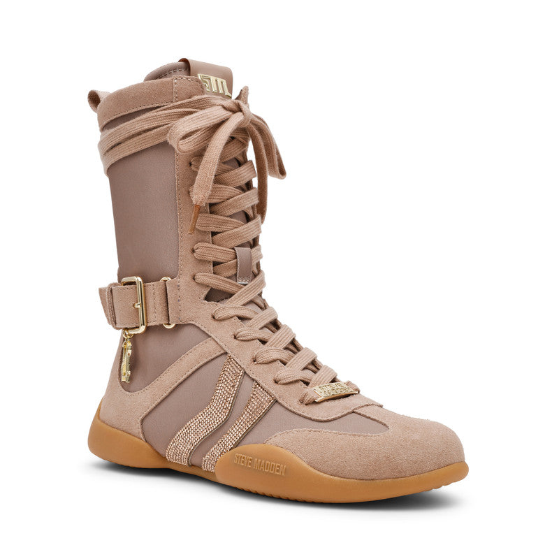 Bently Gold Women's High Top Sneakers