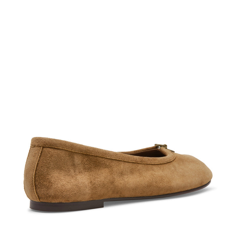 Calico Taupe Suede Women's Tabi Ballet Flats - view 2