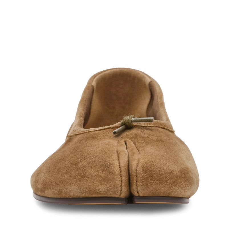 Calico Taupe Suede Women's Tabi Ballet Flats - view 3