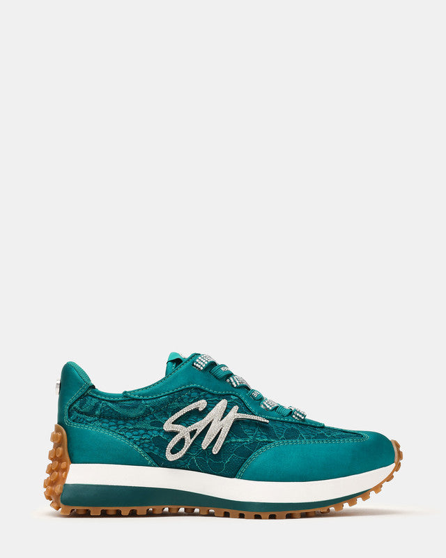 Campo Lace Teal Women's Low-Top Sneakers