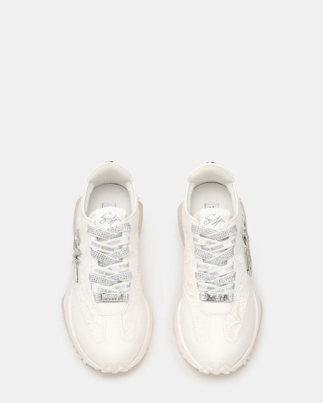 Campo Lace White Women's Low-Top Sneakers - view 3