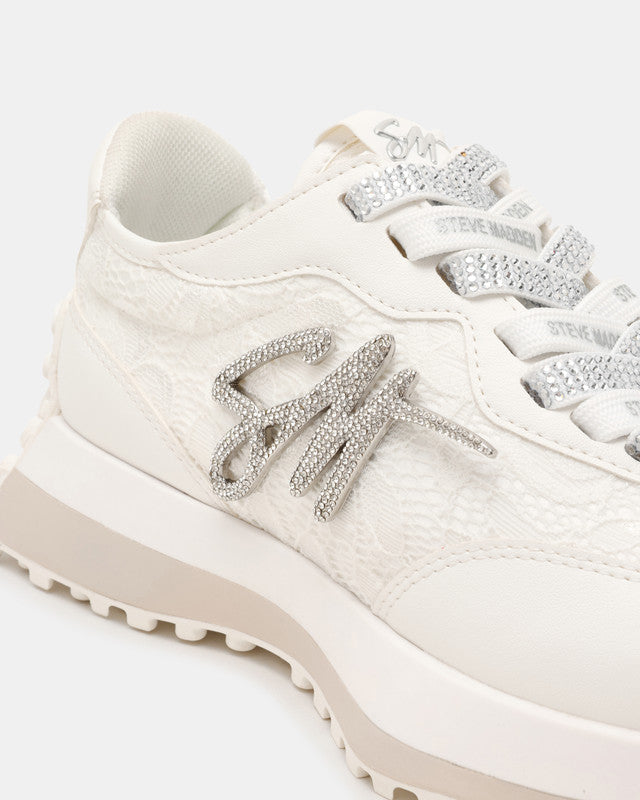 Campo Lace White Women's Low-Top Sneakers - view 4