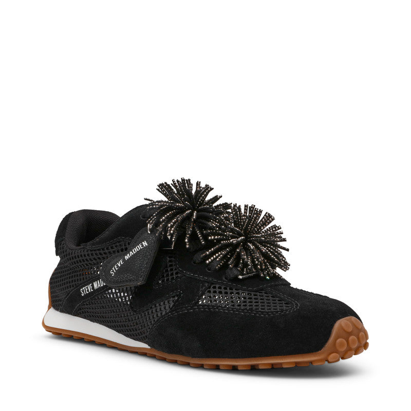 Coheart Black Women's Low Top Sneakers