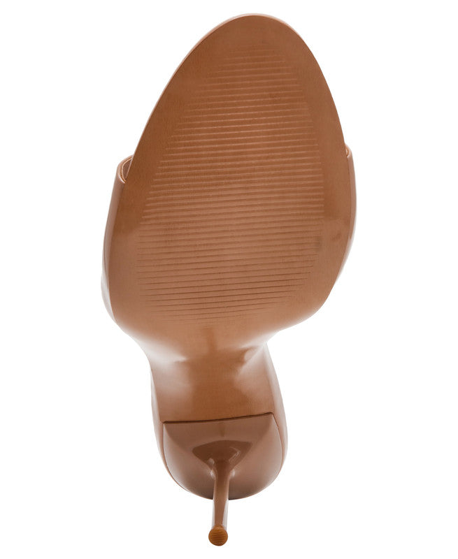 Steve Madden Davina Women's Tan Heeled Sandals - outsole view