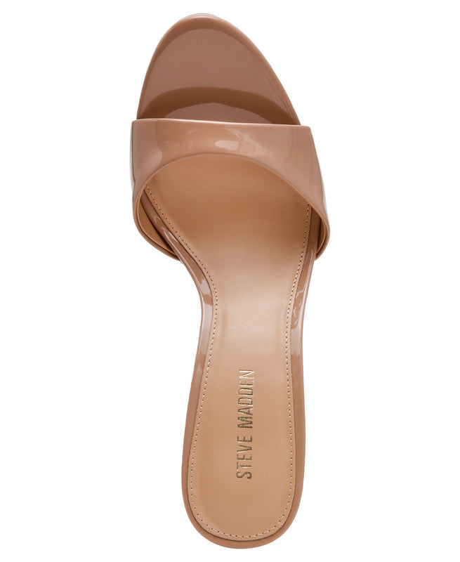 Steve Madden Davina Women's Tan Heeled Sandals - top view