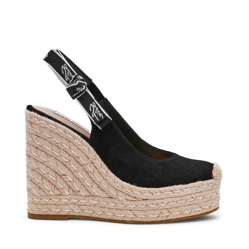 Demmi Women Black Wedges - view 3