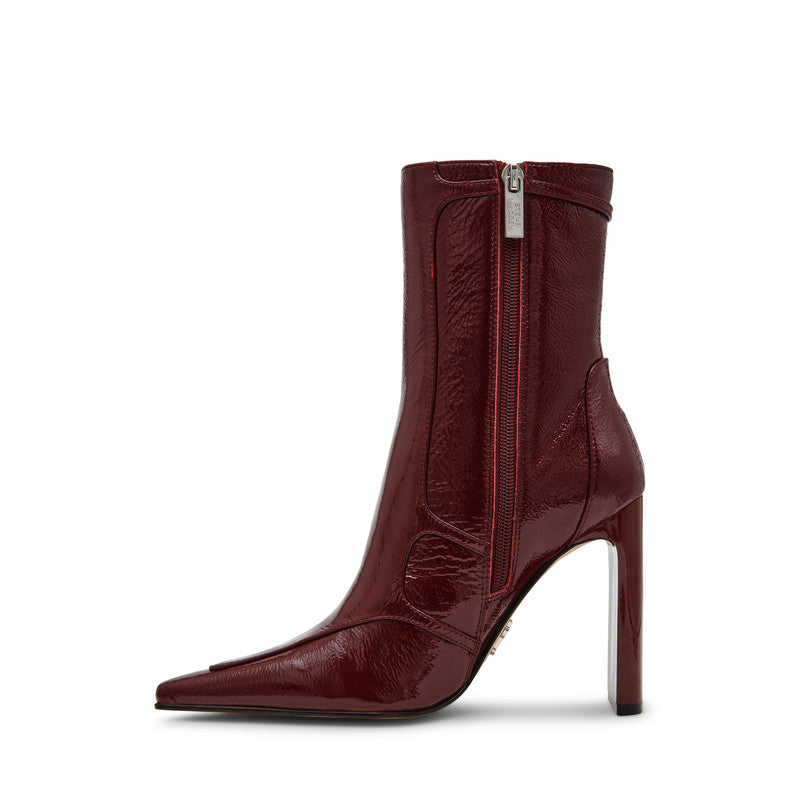 Fastened Red Women's Boots