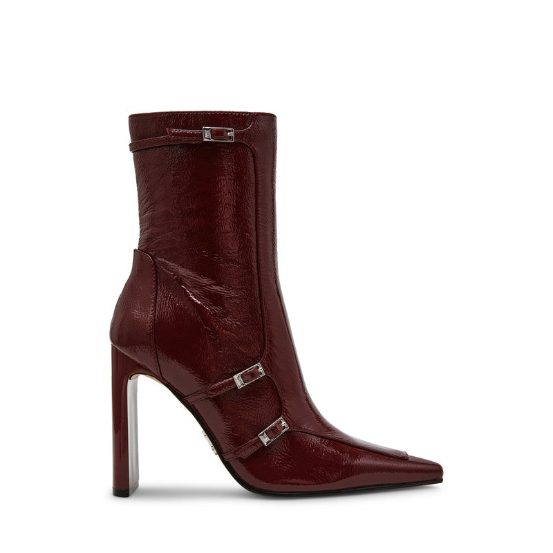 Fastened Red Women's Boots