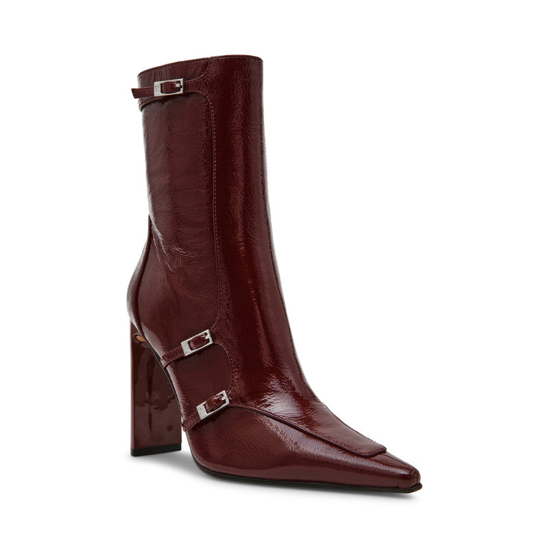 Fastened Red Women's Boots