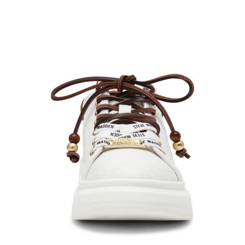 Glider Charm White Women's Low-Top Sneakers - view 3