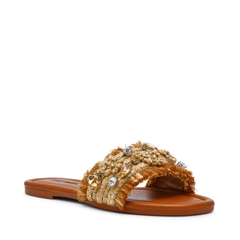 Hampton St. Gold Women's Flat Sandals